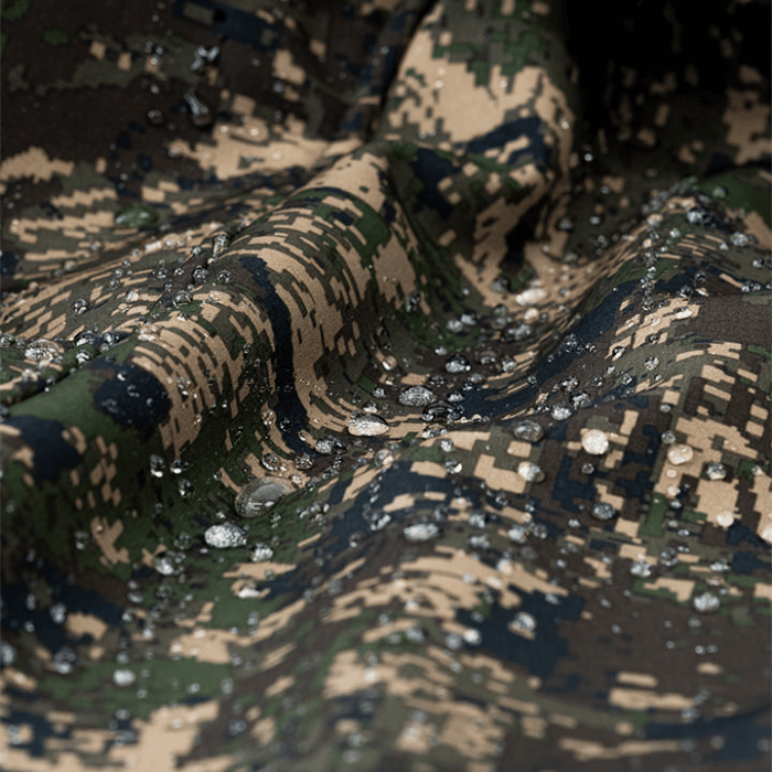 Camouflage waterafstotende jas